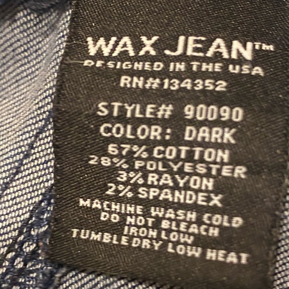 Distressed Wax Jean - Picture 5 of 7